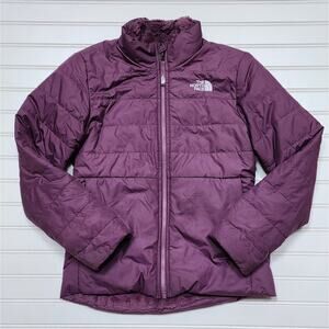 The North Face Girl's Mossbud Swirl Reversible Jacket